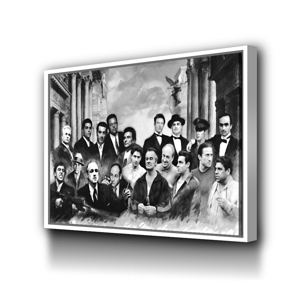 Gangsters Canvas Wall Art