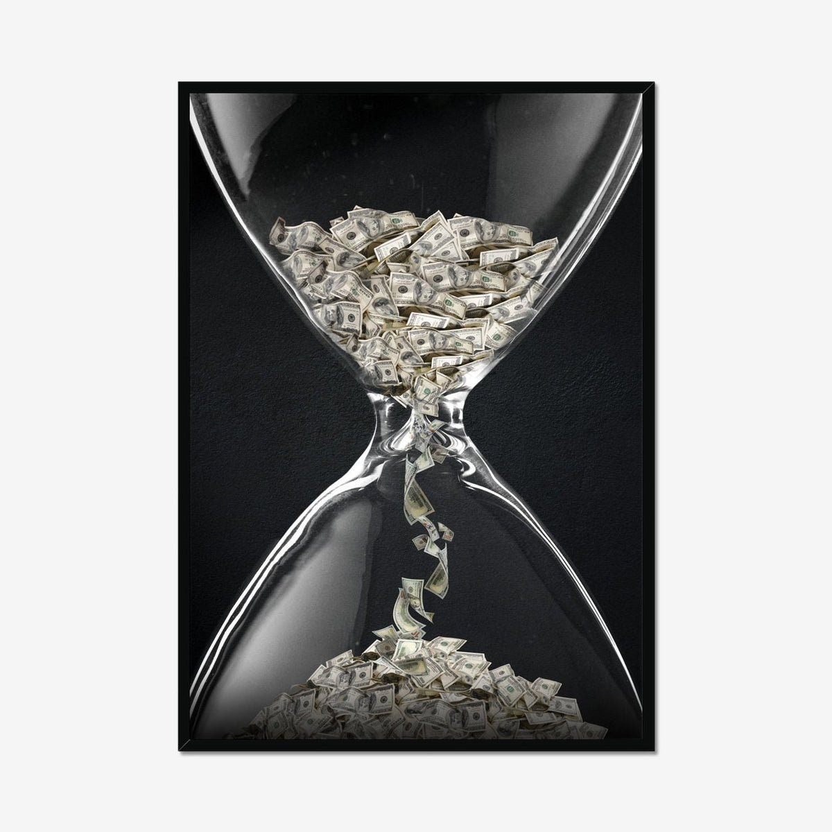 Time is Money Canvas Wall Art